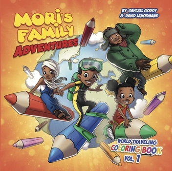 Paperback Mori's Family Adventures World Traveling Coloring Book