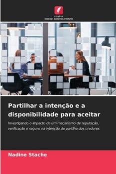 Paperback Partilhar a intenção e a disponibilidade para aceitar [Portuguese] Book