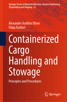 Hardcover Containerized Cargo Handling and Stowage: Principles and Procedures Book