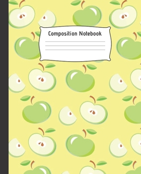 Paperback Composition Notebook: Cute wide Ruled Line Paper Notebook - Multipurpose School Workbook for Teens or Kids Student - Perfect size for your b Book