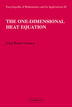 Hardcover The One-Dimensional Heat Equation Book