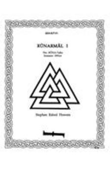 Paperback Runarmal I: The Runa-Talks: Summer 1991ev Book