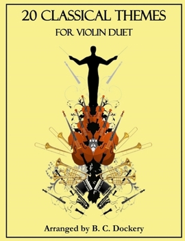 Paperback 20 Classical Themes for Violin Duet Book