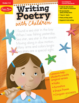Paperback Writing Poetry with Children Grade 1 - 6 Teacher Resource [Large Print] Book