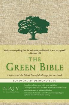 Hardcover Green Bible-NRSV Book
