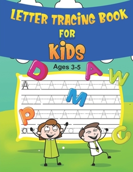 Paperback Letter Tracing Books for Kids Ages 3-5: Vol-09. Alphabet Tracing Book.Both Uppercase and Lowercase Letters. (Handwriting Practice). 8.5x11 inch - 100 [Large Print] Book