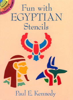 Paperback Fun with Egyptian Stencils Book