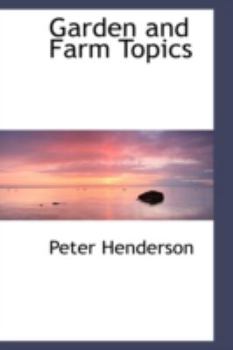 Paperback Garden and Farm Topics Book