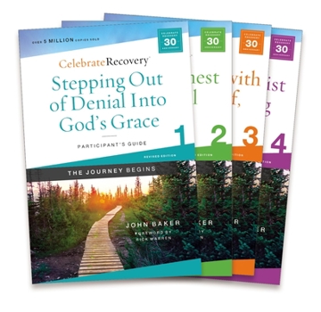 Product Bundle Celebrate Recovery Updated Participant's Guide Set, Volumes 1-4: A Recovery Program Based on Eight Principles from the Beatitudes Book