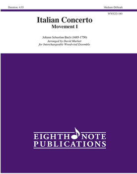 Paperback Italian Concerto Movement I: Score & Parts Book