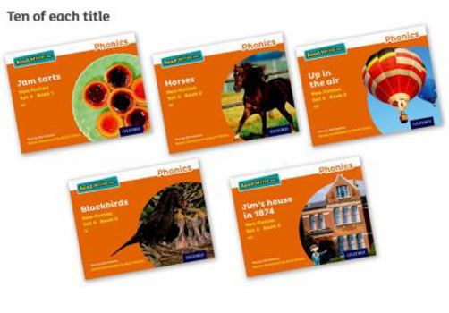Paperback Read Write Inc. Phonics: Orange Set 4 Non-fiction Pack of 50 Book