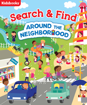 Board book Search & Find Around the Neighborhood Book