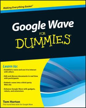 Paperback Google Wave for Dummies(r) Book