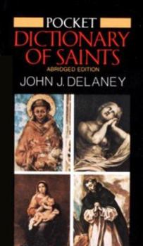 Paperback Pocket Dictionary of Saints: Revised Edition Book