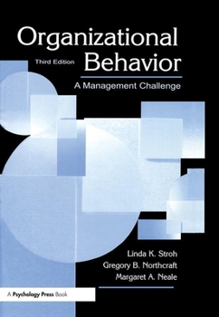Hardcover Organizational Behavior: A Management Challenge Book