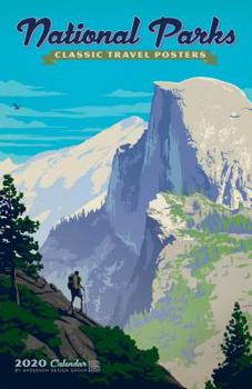 Spiral-bound Cal 2020-National Parks Posters Deluxe Wall Book