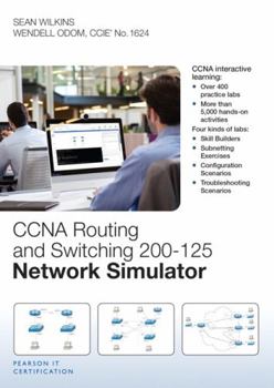 Audio CD CCNA Routing and Switching 200-125 Network Simulator Book