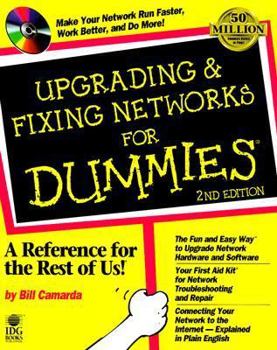 Paperback Upgrading & Fixing Networks for Dummies [With *] Book