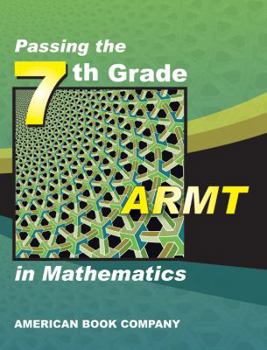 Paperback Passing the Seventh Grade ARMT in Mathematics Book