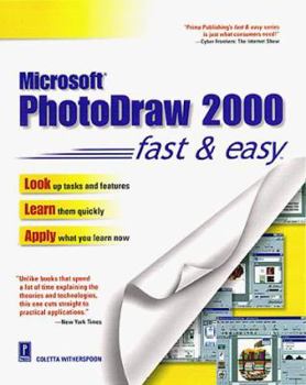 Paperback Photodraw 2000 Fast & Easy Book