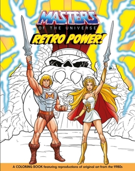 Paperback Masters of the Universe: Retro Power! Coloring Book