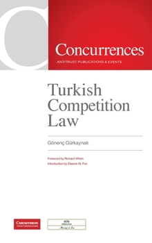 Hardcover Turkish Competition Law Book