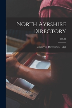 Paperback North Ayrshire Directory; 1935-37 Book