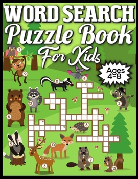 word search puzzle book for kids ages 4-8: My First Word Searches Workbook - Ages 4 to 8