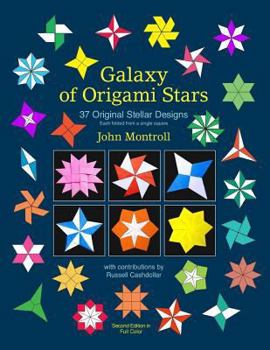 Paperback Galaxy of Origami Stars: 37 Original Stellar Designs Book