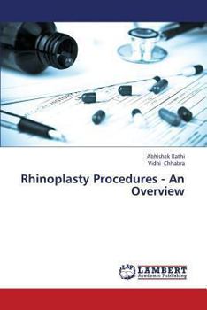 Paperback Rhinoplasty Procedures - An Overview Book