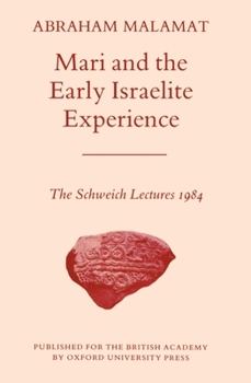 Paperback Mari and the Early Israelite Experience Book