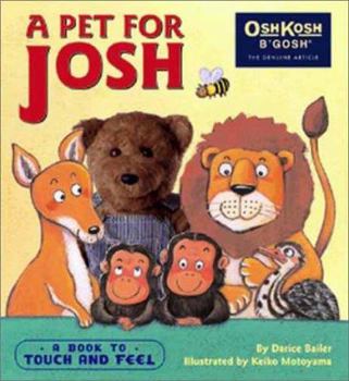 Hardcover A Pet for Josh Book