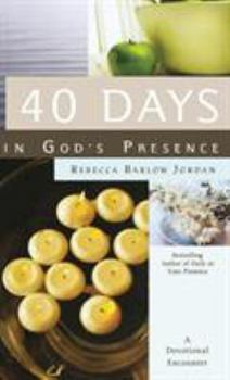 Hardcover 40 Days in God's Presence: A Devotional Encounter Book