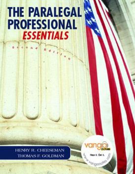 Paperback The Paralegal Professional Essentials Book