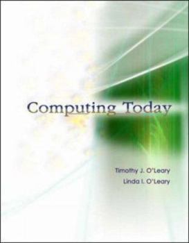 Paperback Computing Today w/ Student CD Book