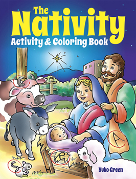 Paperback The Nativity Activity & Coloring Book