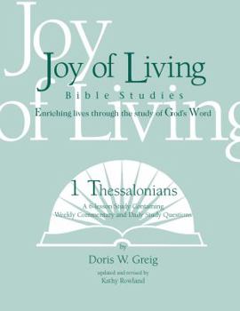 Spiral-bound 1 Thessalonians (Joy of Living Bible Studies) Book