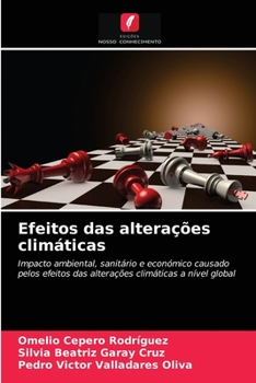 Paperback Efeitos das alterações climáticas [Portuguese] Book