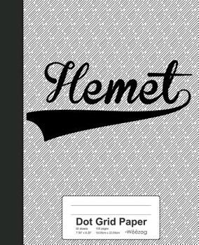 Paperback Dot Grid Paper: HEMET Notebook Book