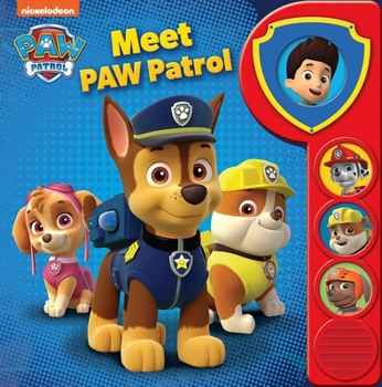 Board book Nickelodeon Paw Patrol: Meet Paw Patrol [With Battery] Book
