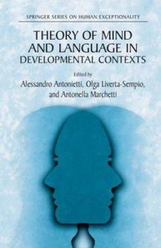Theory of Mind and Language in Developmental Contexts - Book  of the Springer Series on Human Exceptionality
