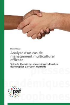 Paperback Analyse d'Un Cas de Management Multiculturel Efficace [French] Book