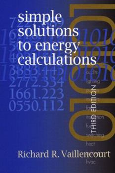 Paperback Simple Solutions to Energy Calculations (3rd Edition) Book