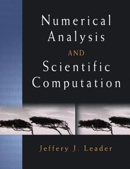 Paperback Numerical Analysis and Scientific Computation Book