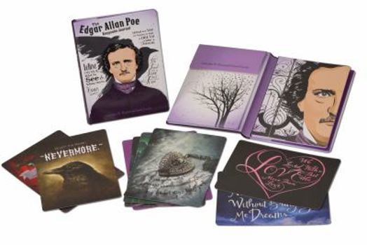 Paperback The Edgar Allan Poe Keepsake Journal: Includes 10 Illustrated Quote Cards Book