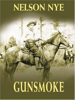 Hardcover Gunsmoke [Large Print] Book