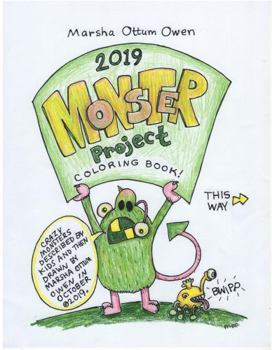 Paperback 2019 Monster Project Coloring Book