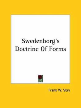 Paperback Swedenborg's Doctrine Of Forms Book