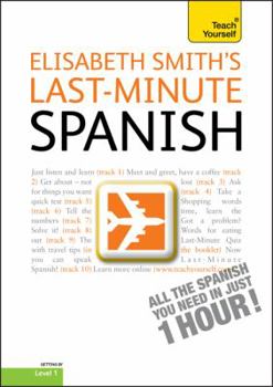 Audio CD Last-Minute Spanish Book