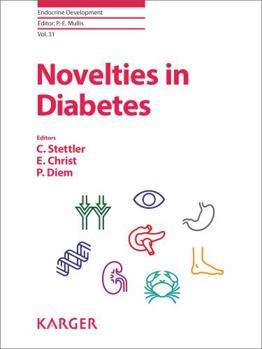 Hardcover Novelties in Diabetes (Endocrine Development) Book
